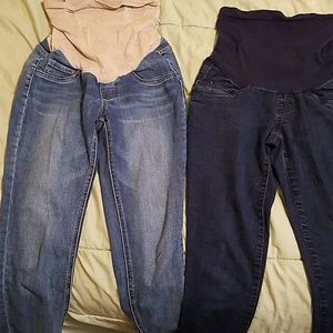 maternity jeans size petite small